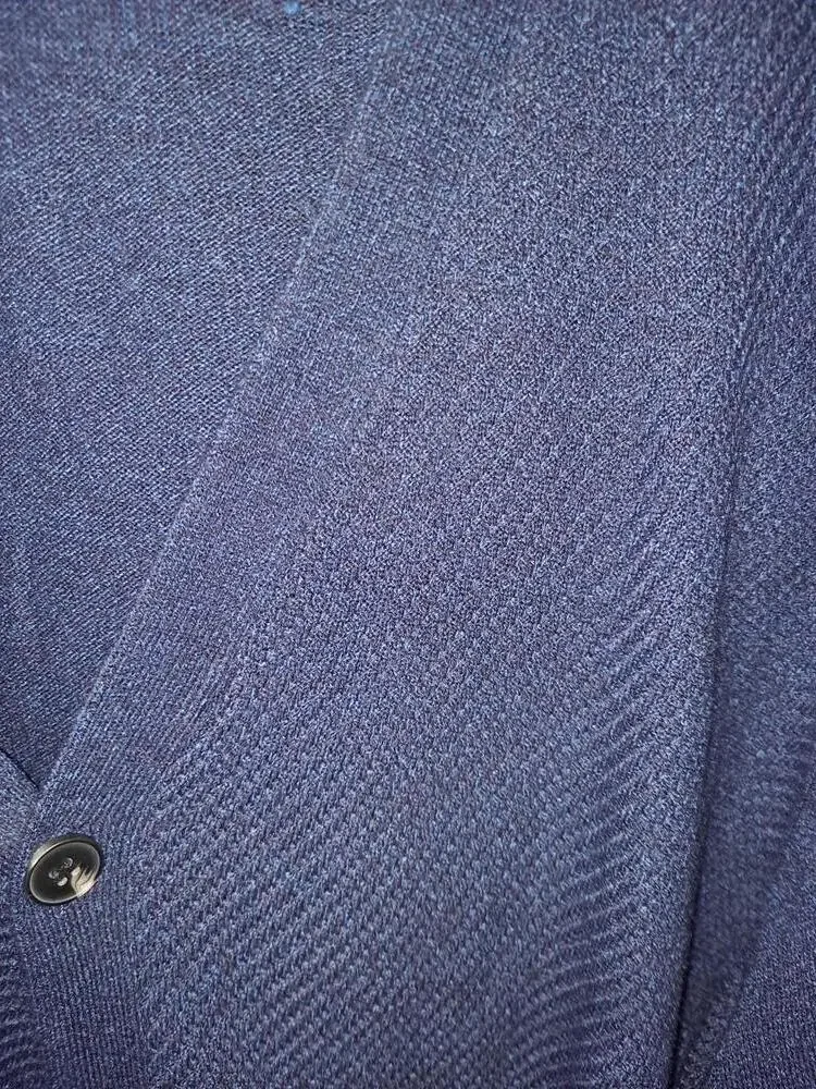 Vintage Dockers Blue Button‎ Up Cardigan Sweater